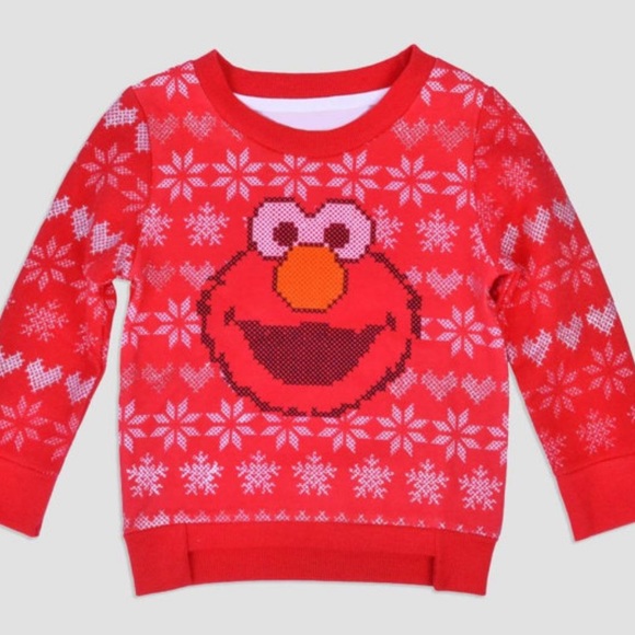 sesame street christmas sweater